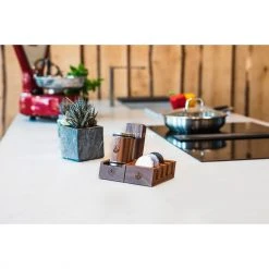 Kochen & Backen HORL Schleifscheiben Station, Nussbaum, Halterung (dunkelbraun) -Kochen & Backen Soldes HORL Schleifscheiben Station Nussbaum Halterung@@9ggzzh0a 2