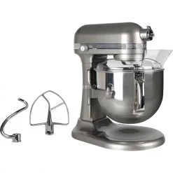 Küchenmaschinen KitchenAid Artisan 5KSM7580XEMS, Küchenmaschine (silber)