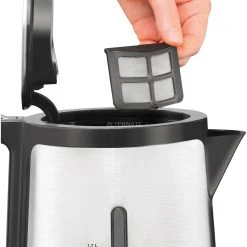 Krups Control Line BW 442D, Wasserkocher (silber/schwarz, 1,7 Liter) -Kochen & Backen Soldes Krups Control Line BW 442D Wasserkocher@@9gwldk06 3