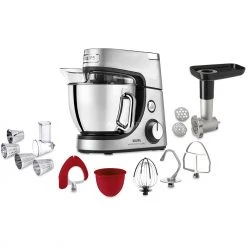 Küchenmaschinen Krups Master Perfect Gourmet KA 631D, Küchenmaschine (edelstahl (gebürstet))
