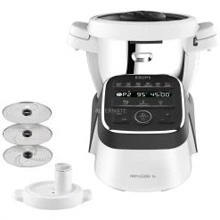 Küchenmaschinen Krups Prep&Cook XL HP50A815, Küchenmaschine (weiß/schwarz)