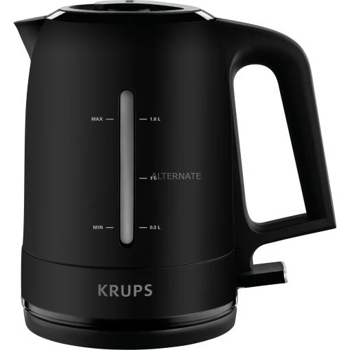 Krups ProAroma BW 2448, Wasserkocher (schwarz, 1,6 Liter) -Kochen & Backen Soldes Krups ProAroma BW 2448 Wasserkocher@@9gwldk07