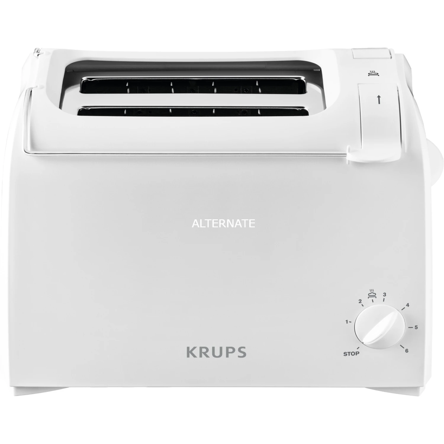 Krups ProAroma KH1511, Toaster (weiß) 4 Krups ProAroma KH1511, Toaster (weiß) – Bild 2