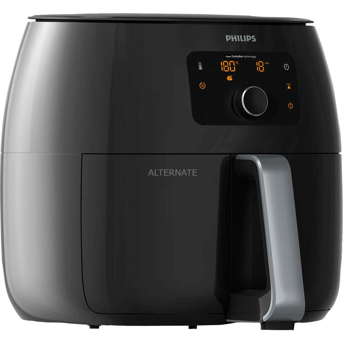 Philips AirFry XXL HD9651/90 , Heißluftfritteuse (schwarz) 3 Philips AirFry XXL HD9651/90 , Heißluftfritteuse (schwarz)