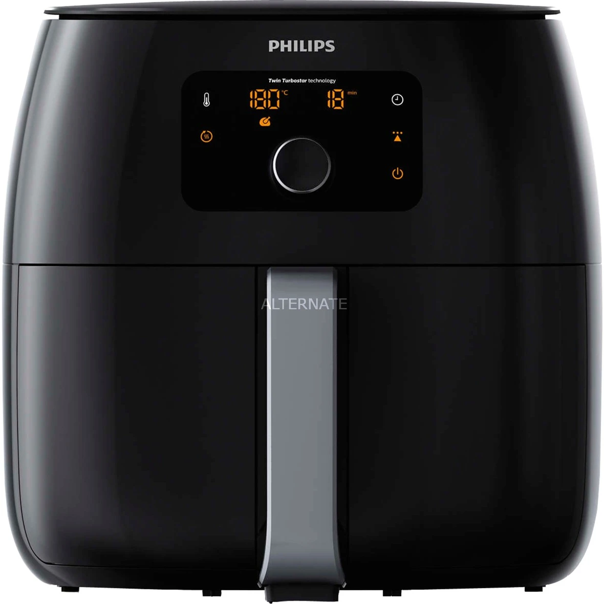 Philips AirFry XXL HD9651/90 , Heißluftfritteuse (schwarz) 4 Philips AirFry XXL HD9651/90 , Heißluftfritteuse (schwarz) – Bild 2