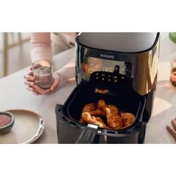 Philips Essential Airfryer HD9525/70, Heißluftfritteuse (schwarz) -Kochen & Backen Soldes Philips Essential Airfryer HD9525 70 Hei luftfritteuse@@1857534 5