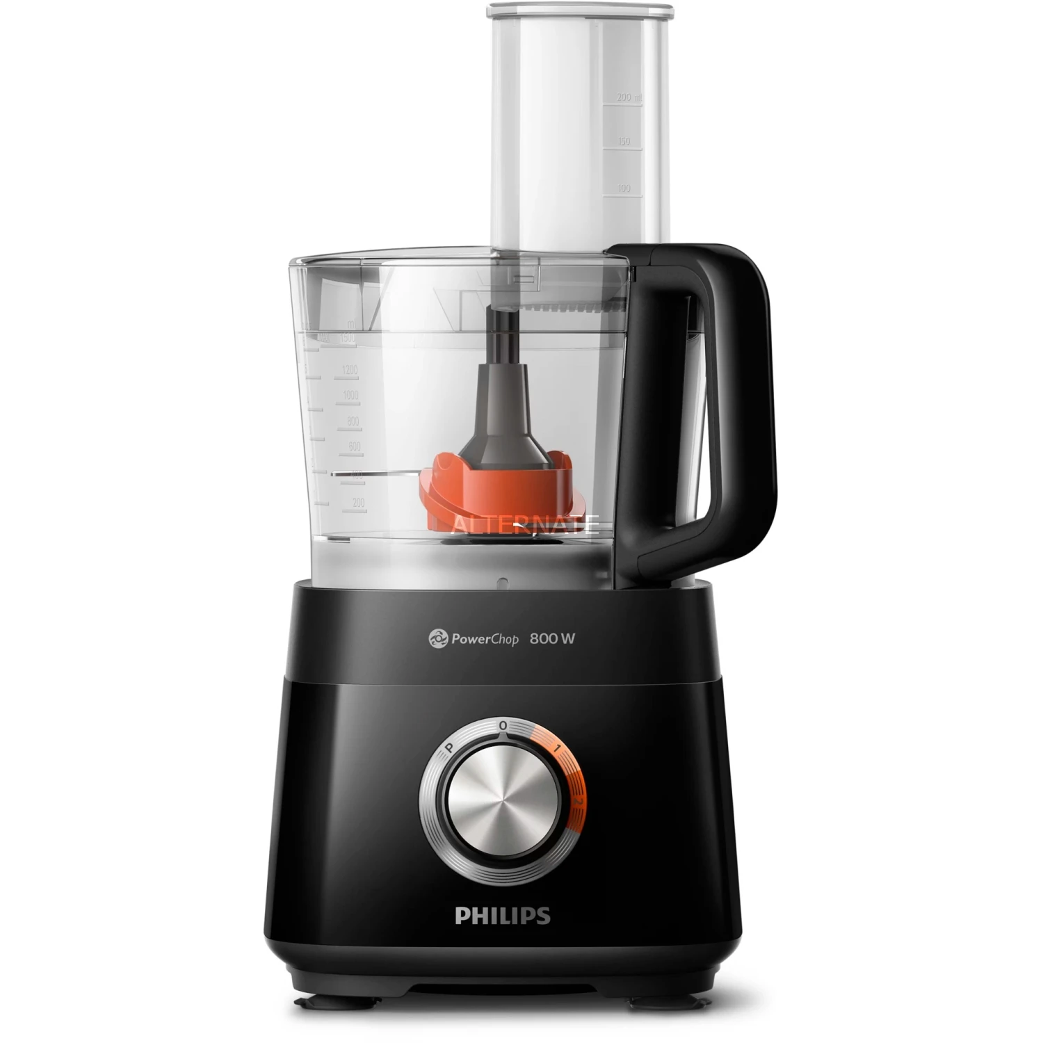 Küchenmaschinen Philips Viva Collection Kompakt Küchenmaschine HR7510/10 (schwarz) 4 Küchenmaschinen Philips Viva Collection Kompakt Küchenmaschine HR7510/10 (schwarz) – Bild 2