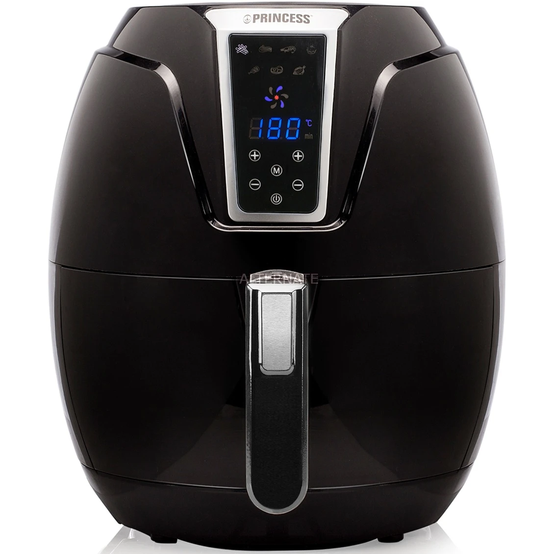 Princess 182021, Heißluftfritteuse (schwarz) 5 Princess 182021, Heißluftfritteuse (schwarz) – Bild 3