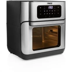 Princess Aerofryer Ofen 182065, Heißluftfritteuse (schwarz)