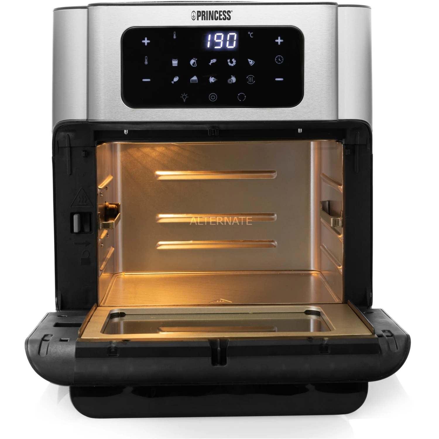 Princess Aerofryer Ofen 182065, Heißluftfritteuse (schwarz) 8 Princess Aerofryer Ofen 182065, Heißluftfritteuse (schwarz) – Bild 6