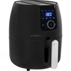 Princess Digital Aerofryer XXL 182025 , Heißluftfritteuse (schwarz/silber)