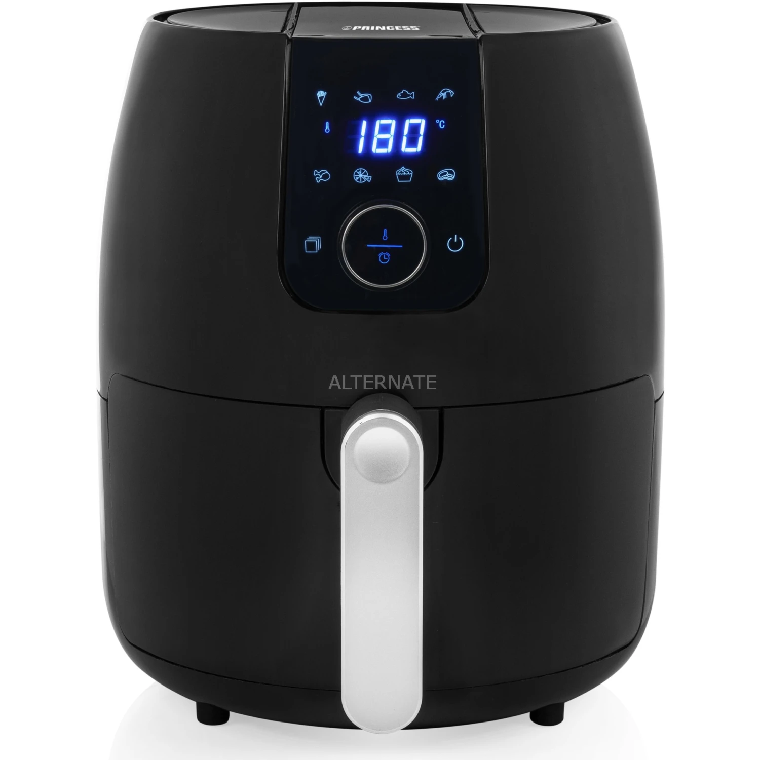 Princess Digital Aerofryer XXL 182025 , Heißluftfritteuse (schwarz/silber) 5 Princess Digital Aerofryer XXL 182025 , Heißluftfritteuse (schwarz/silber) – Bild 3