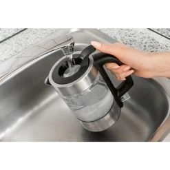 ProfiCook Glas-Wasserkocher PC-WKS 1229 G (edelstahl/schwarz, 1 Liter) -Kochen & Backen Soldes ProfiCook Glas Wasserkocher PC WKS 1229 G@@1862926 4