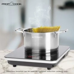ProfiCook Induktions-Einzelkochplatte PC-EKI 1062 (schwarz/silber) -Kochen & Backen Soldes ProfiCook Induktions Einzelkochplatte PC EKI 1062@@9fhedp00 5