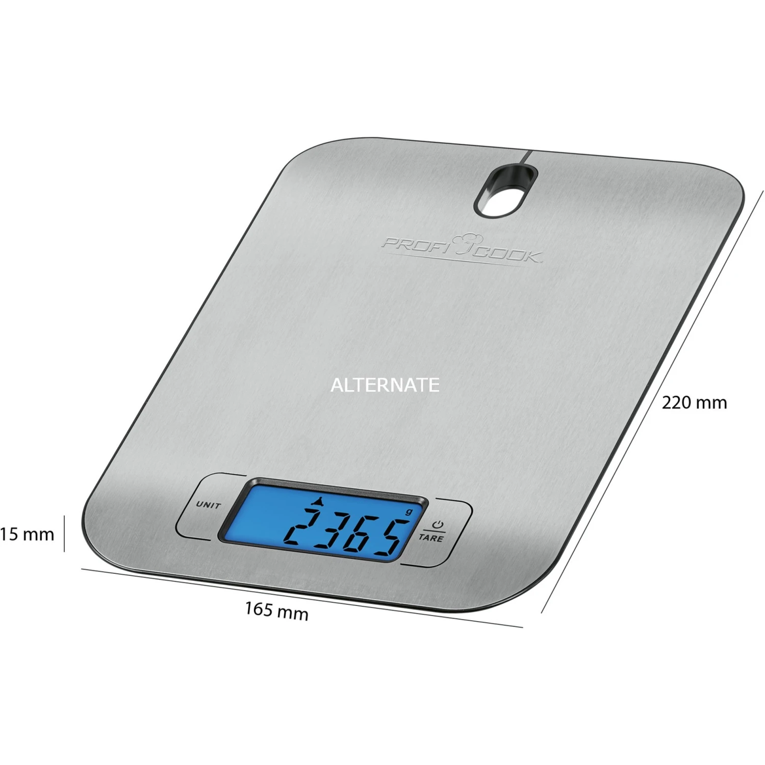 Küchenmaschinen ProfiCook Knetmaschine PC-KM 1222 W, Küchenmaschine (silber, Inkl. Küchenwaage ) 7 Küchenmaschinen ProfiCook Knetmaschine PC-KM 1222 W, Küchenmaschine (silber, Inkl. Küchenwaage ) – Bild 5