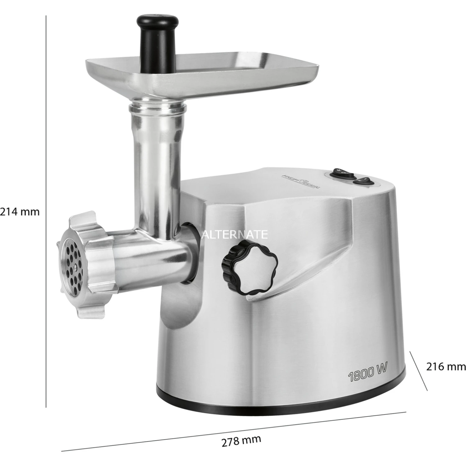 ProfiCook PC-FW 1172, Fleischwolf (silber) 7 ProfiCook PC-FW 1172, Fleischwolf (silber) – Bild 6