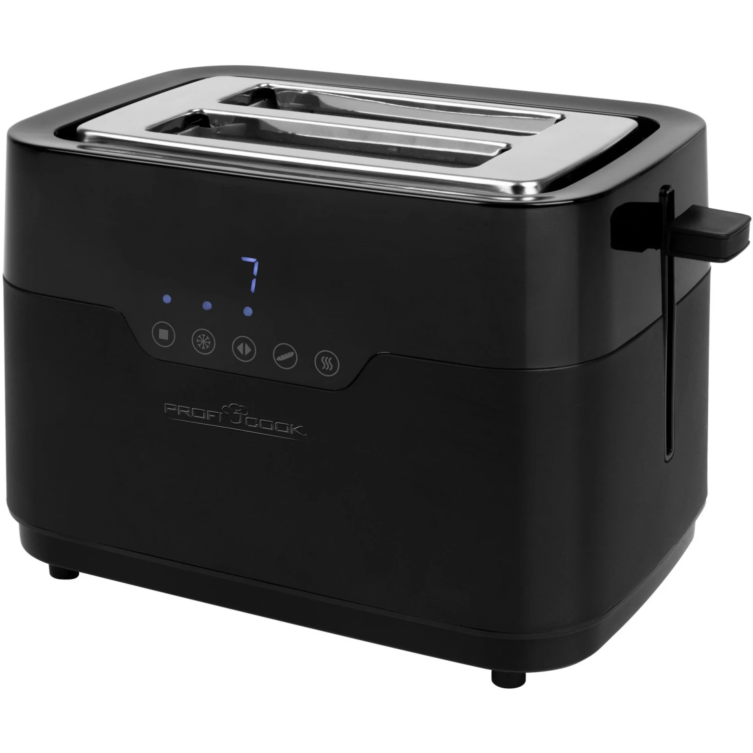 ProfiCook PC-TA 1244, Toaster (schwarz/schwarz (matt)) 3 ProfiCook PC-TA 1244, Toaster (schwarz/schwarz (matt))
