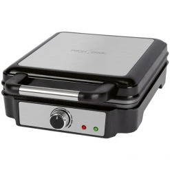 ProfiCook Waffelautomat PC-WA 1241, Waffeleisen (schwarz/edelstahl)
