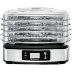 Dörrautomaten Rommelsbacher Dörrautomat DA 350 (edelstahl/schwarz)