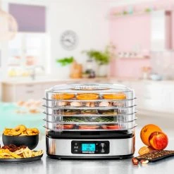 Dörrautomaten Rommelsbacher Dörrautomat DA 350 (edelstahl/schwarz) -Kochen & Backen Soldes Rommelsbacher D rrautomat DA 350@@1789820 4
