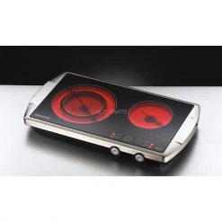 Rommelsbacher Doppelkochplatte CT 3400/E (edelstahl/schwarz) 11 Rommelsbacher Doppelkochplatte CT 3400/E (edelstahl/schwarz) -Kochen & Backen Soldes Rommelsbacher Doppelkochplatte CT 3400 E@@9ghceq38 3