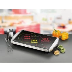 Rommelsbacher Doppelkochplatte CT 3403/TC (edelstahl/schwarz) -Kochen & Backen Soldes Rommelsbacher Doppelkochplatte CT 3403 TC@@9ghceq39 5
