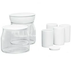 Joghurt-Maker Rommelsbacher JG 80 "Jona", Joghurtbereiter (schwarz/edelstahl) -Kochen & Backen Soldes Rommelsbacher JG 80 Jona Joghurtbereiter@@9ghydq23 3