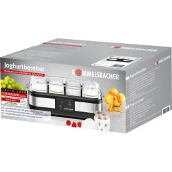 Rommelsbacher Joghurt-Maker JG 40, Joghurtbereiter (edelstahl/schwarz) -Kochen & Backen Soldes Rommelsbacher Joghurt Maker JG 40 Joghurtbereiter@@9ghydq01 4