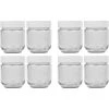Frischhaltedosen Rommelsbacher Joghurtbereiter-Ersatzgläser-Set JG 8, Glas (transparent/weiß, 8-teilig) -Kochen & Backen Soldes Rommelsbacher Joghurtbereiter Ersatzgl ser Set JG 8 Glas@@9ghyzq03