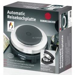 Rommelsbacher Reisekochplatte RK 501 (edelstahl/schwarz) -Kochen & Backen Soldes Rommelsbacher Reisekochplatte RK 501@@9fhedq58 5