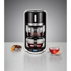 Teebereiter Rommelsbacher TA 1200, Teeautomat (weiß/schwarz) -Kochen & Backen Soldes Rommelsbacher TA 1200 Teeautomat@@9gct0q04 2