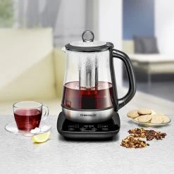 Rommelsbacher Tee- & Wasserkocher TA 2000 (schwarz/edelstahl, 1,2 Liter) -Kochen & Backen Soldes Rommelsbacher Tee Wasserkocher TA 2000@@9gwldqe4 34