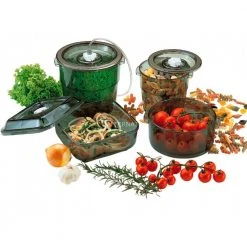 Vakuumierer Rommelsbacher Vakuumier-Behälter-Set VCR 600 (schwarz, 2 Liter Und 4 Liter) -Kochen & Backen Soldes Rommelsbacher Vakuumier Beh lter Set VCR 600@@9hadq006 3