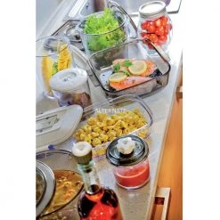 Vakuumierer Rommelsbacher Vakuumier-Behälter-Set VCR 600 (schwarz, 2 Liter Und 4 Liter) -Kochen & Backen Soldes Rommelsbacher Vakuumier Beh lter Set VCR 600@@9hadq006 4
