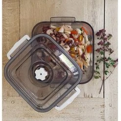 Vakuumierer Rommelsbacher Vakuumier-Behälter VCR 250 (schwarz, 2,5 Liter) -Kochen & Backen Soldes Rommelsbacher Vakuumier Beh lter VCR 250@@9hadq005 2