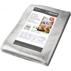 Vakuumierer Rommelsbacher Vakuumierbeutel 30cm X 40cm, Vakuumier-Folien (transparent, 50 Stück)