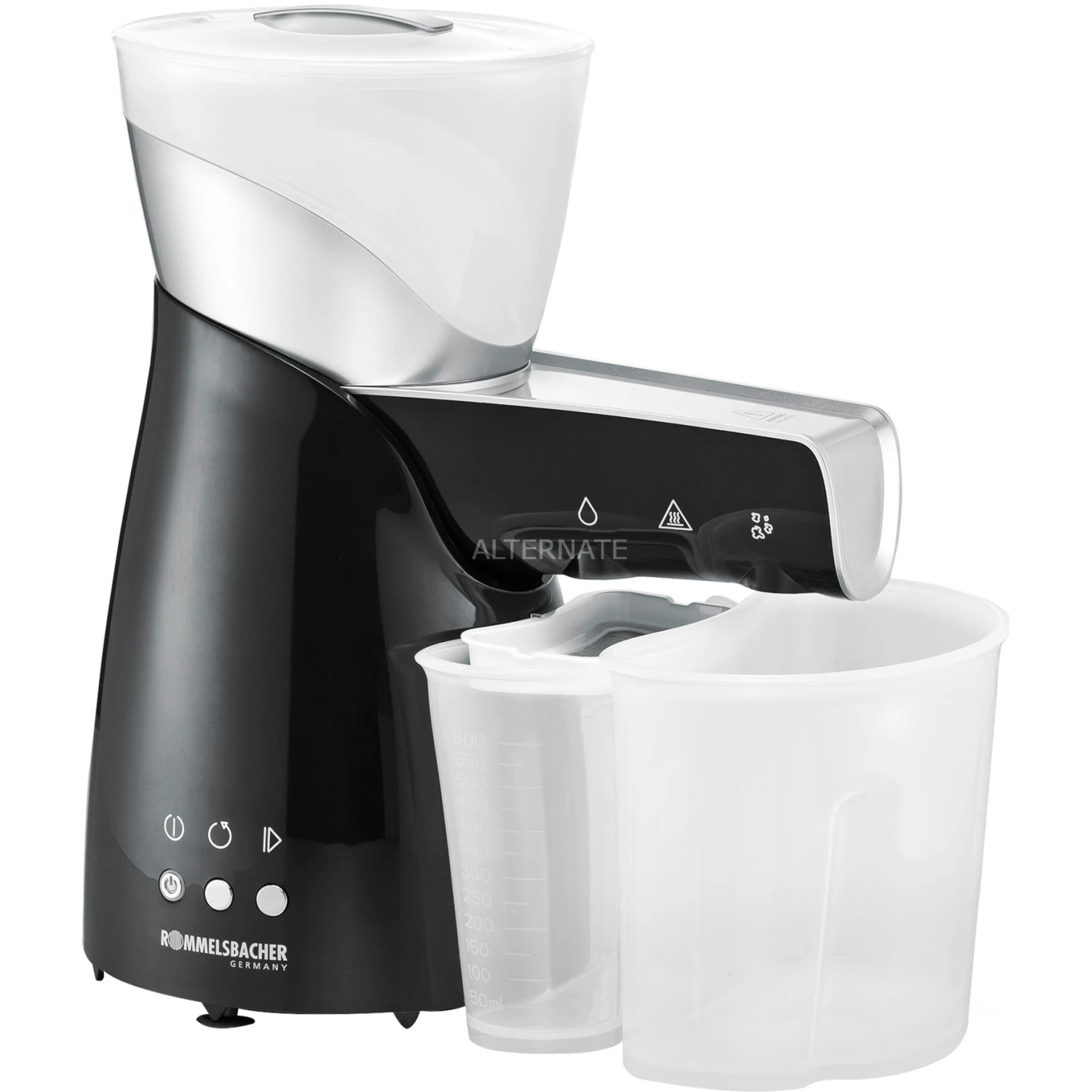 Entsafter Rommelsbacher Ölpresse OP 700 (schwarz/weiß) 2 Entsafter Rommelsbacher Ölpresse OP 700 (schwarz/weiß)