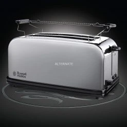 Russell Hobbs 2-Schlitz-Langschlitz-Toaster 23610-56 (edelstahl (gebürstet)/schwarz) -Kochen & Backen Soldes Russell Hobbs 2 Schlitz Langschlitz Toaster 23610 56@@9gtvdr18 31