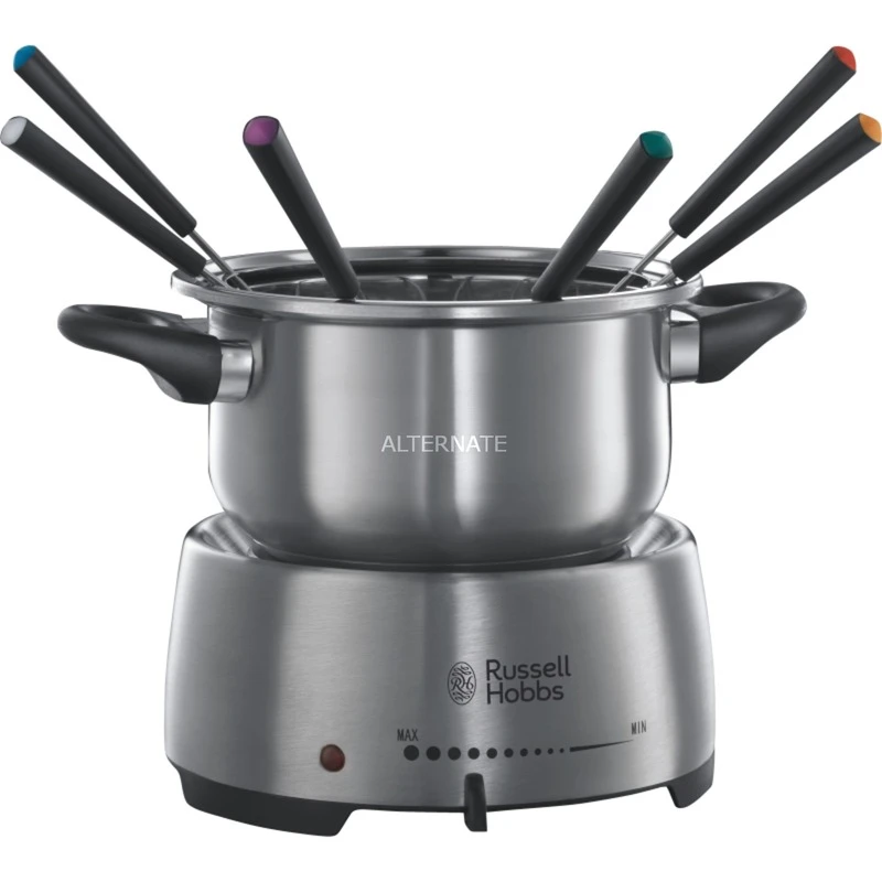 Fondues Russell Hobbs Fiesta Fondue 22560-56 (edelstahl) 3 Fondues Russell Hobbs Fiesta Fondue 22560-56 (edelstahl)