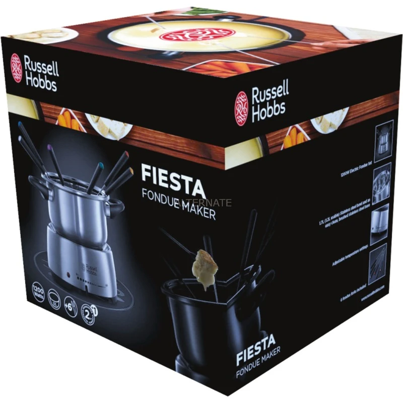 Fondues Russell Hobbs Fiesta Fondue 22560-56 (edelstahl) 4 Fondues Russell Hobbs Fiesta Fondue 22560-56 (edelstahl) – Bild 2