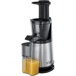 Russell Hobbs Slow Juicer 25170-56, Entsafter (edelstahl (gebürstet)/schwarz)