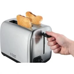 Russell Hobbs Toaster 24080-56 (edelstahl (gebürstet)/schwarz) -Kochen & Backen Soldes Russell Hobbs Toaster 24080 56@@9gtvdr16 32