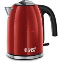 Russell Hobbs Wasserkocher 20412-70 (rot/edelstahl, 1,7 Liter)