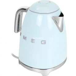 SMEG 50's Style KLF03PBEU, Wasserkocher (hellblau/chrom, 1,7 Liter)