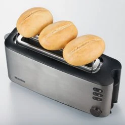 Severin AT 2515 L, Toaster (silber, Retail) -Kochen & Backen Soldes Severin AT 2515 l Toaster@@738712 5
