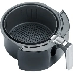 Severin FR 2430, Heißluftfritteuse (schwarz/edelstahl (gebürstet)) -Kochen & Backen Soldes Severin FR 2430 Hei luftfritteuse@@9gffdv09 2