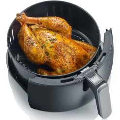 Severin FR 2445 Heißluftfritteuse XXL (schwarz/silber) -Kochen & Backen Soldes Severin FR 2445 Hei luftfritteuse XXL@@1740285 2