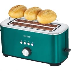 Severin Langschlitztoaster Limited Edition AT 9267 (grün/edelstahl (gebürstet)) -Kochen & Backen Soldes Severin Langschlitztoaster Limited Edition AT 9267@@1863260 2