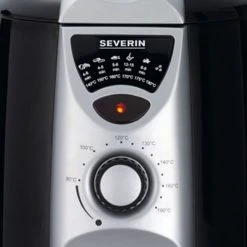 Fritteusen Mit Öl Severin Mini-Fritteuse Mit Fondue FR 2408 (schwarz/silber, Retail) -Kochen & Backen Soldes Severin Mini Fritteuse mit Fondue FR 2408@@947102 3