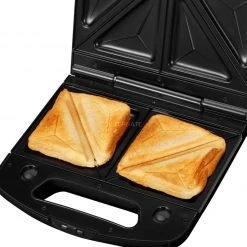 Severin Multi-Sandwich-Toaster SA 2968, Sandwichmaker (schwarz/chrom, Mit Grillplatten) -Kochen & Backen Soldes Severin Multi Sandwich Toaster SA 2968 Sandwichmaker@@9gbidv06 2